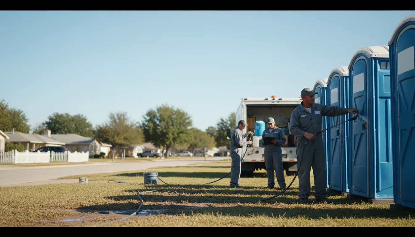 Long-Term Portable Toilet Rental in Dolomite, AL near me